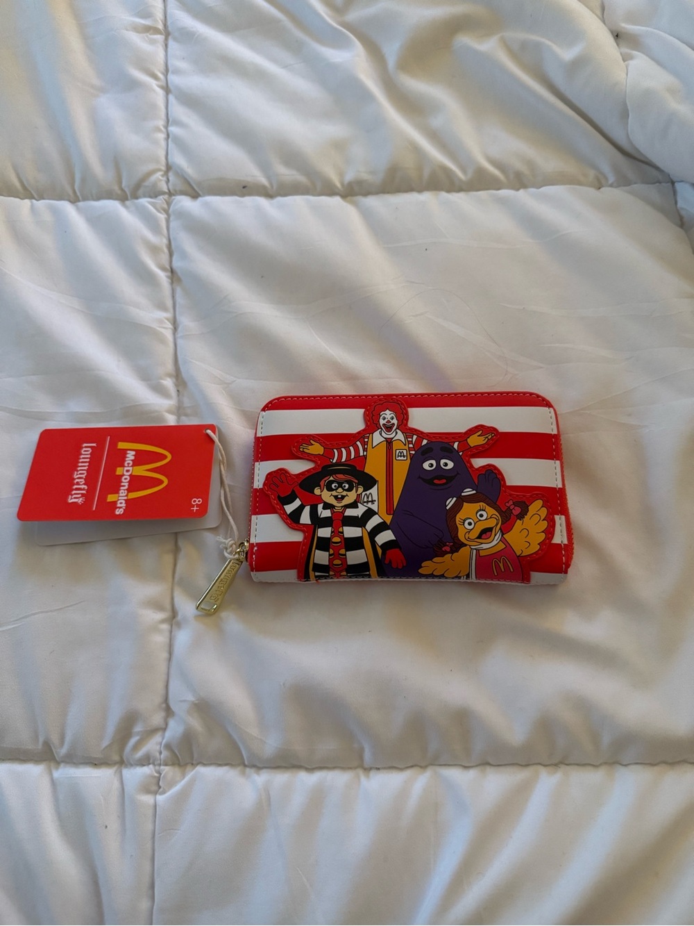 Loungefly Ronald McDonald & Friends Character Zip Wallet